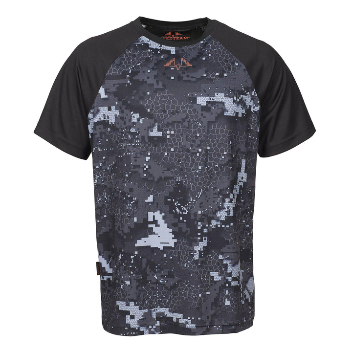 T-shirt för jakt sedd framifrån.