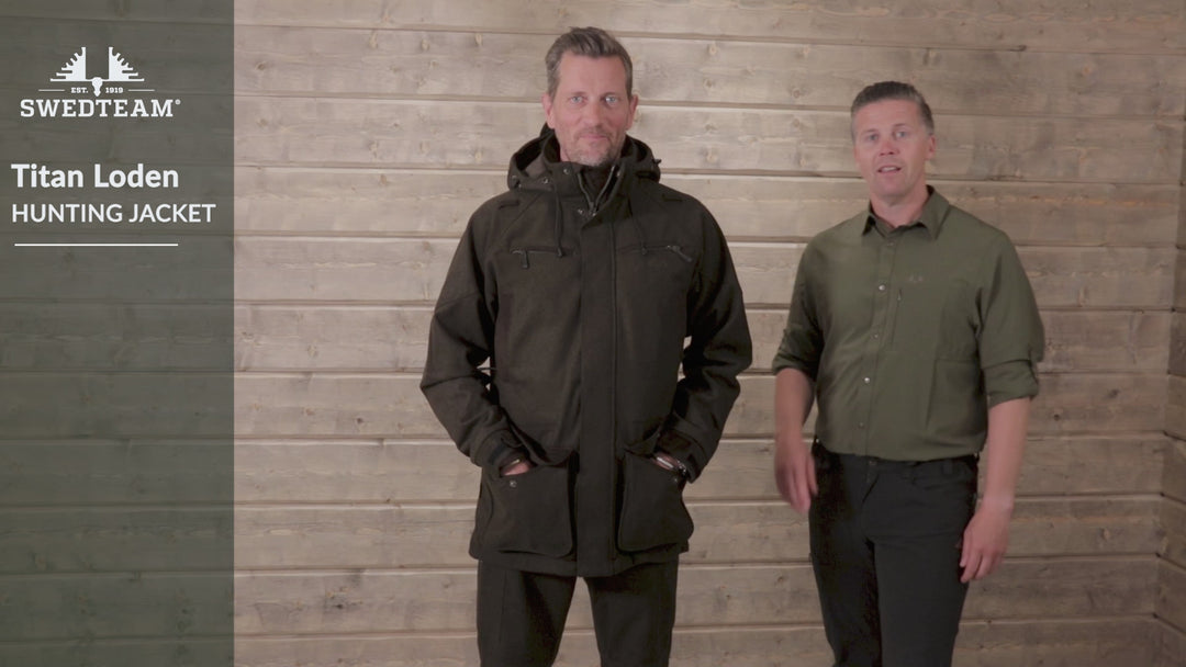 Veste de chasse longue Titan Loden