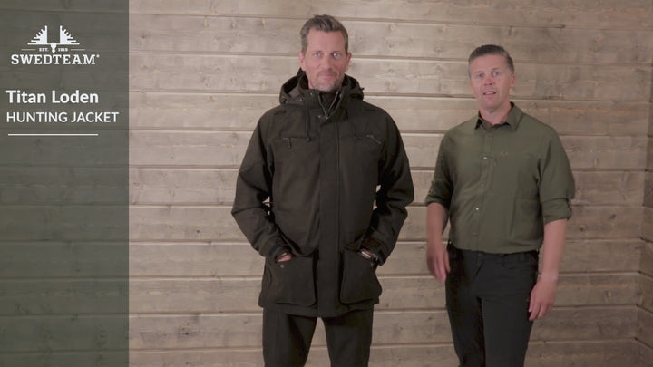 Veste de chasse longue Titan Loden