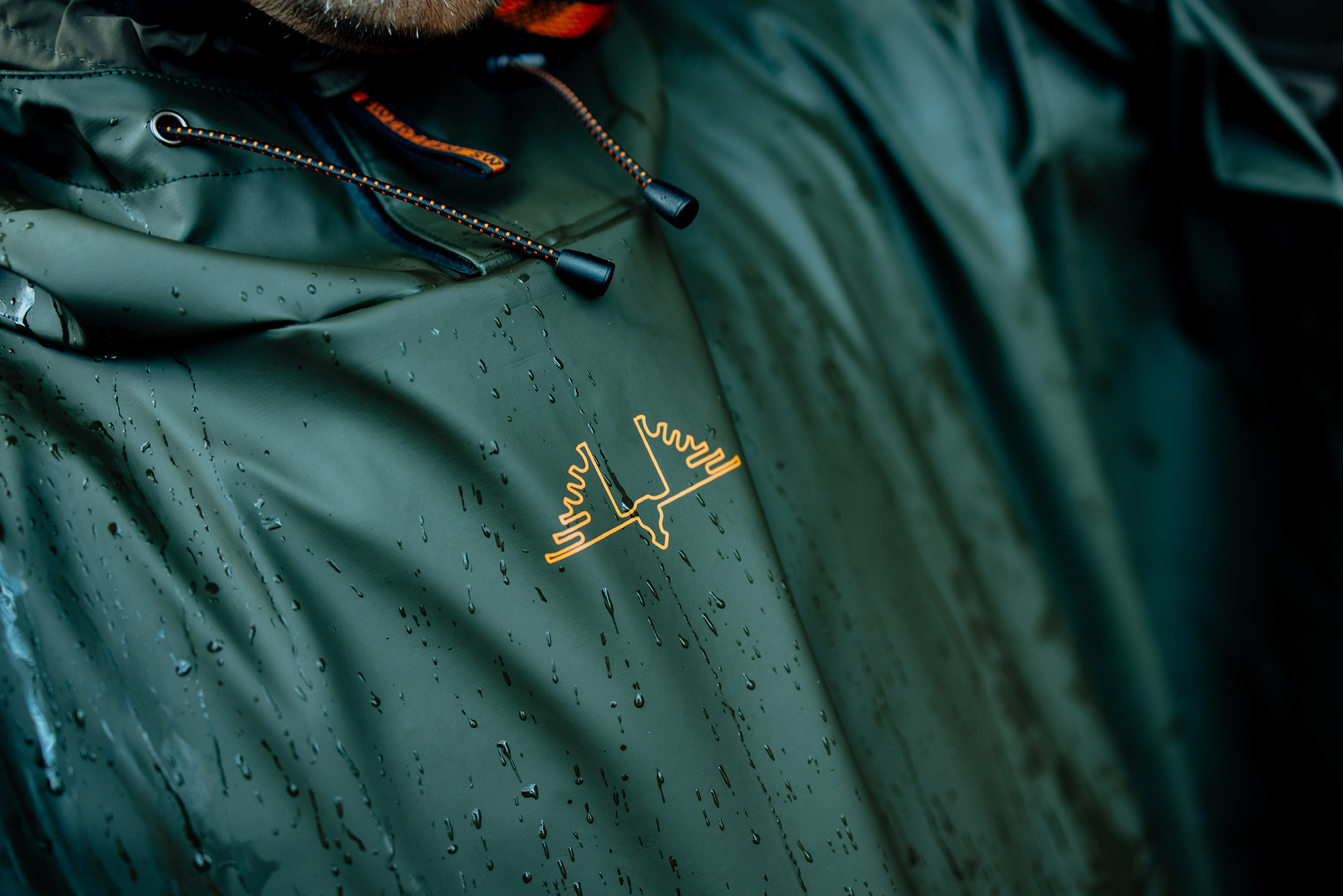 poncho de chasse imperméable 